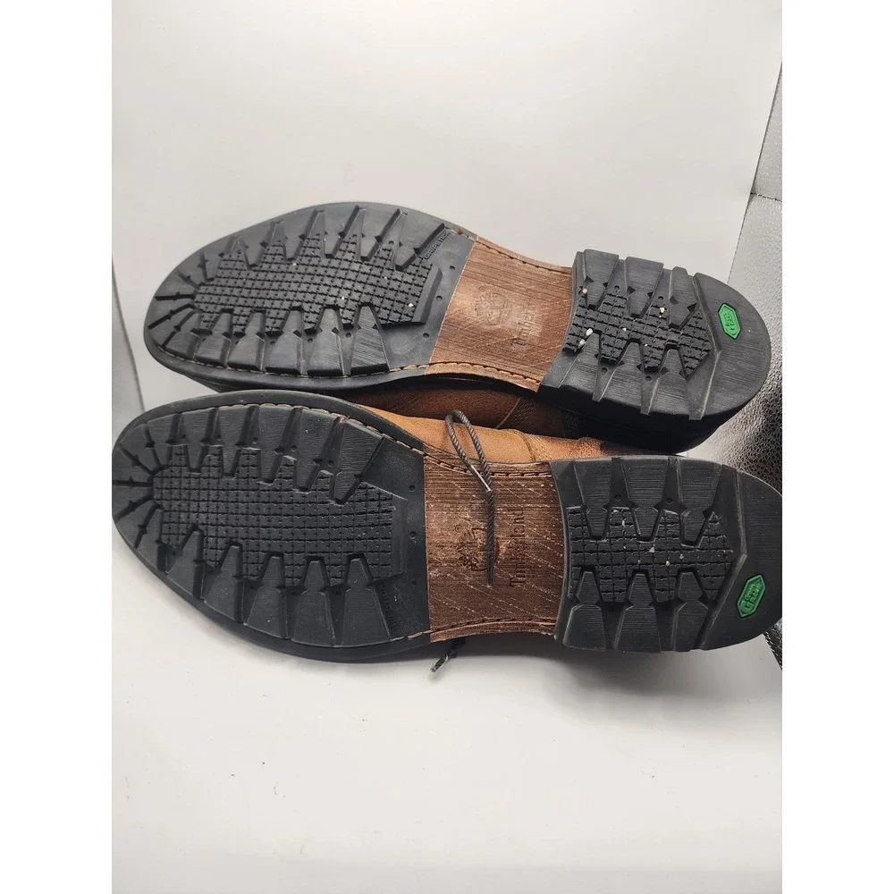 Timberland Earthkeepers Cap Toe Boot Mens 15 Brown Good Leather Chukka 5321R